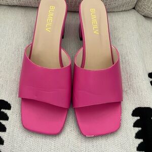 Pink Women's Slide Sandals